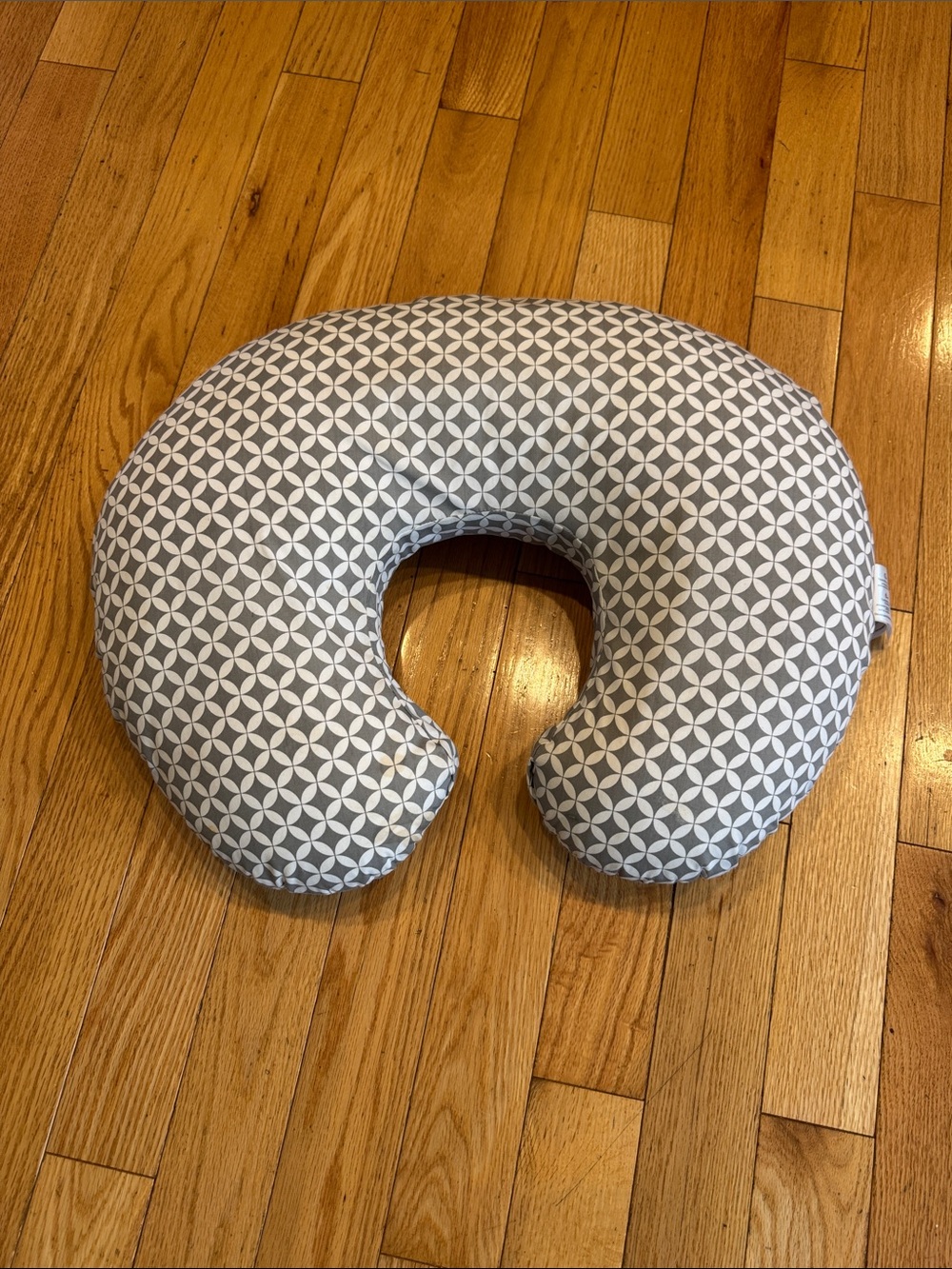 Gray Boppy Nursing/Support Pillow